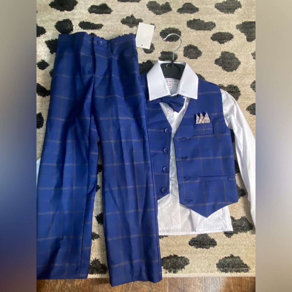 Isaac Mizrahi 3pc dress set - navy - boys size 3